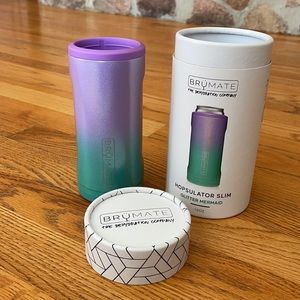 Brumate Hopsulator Slim in Glitter Mermaid